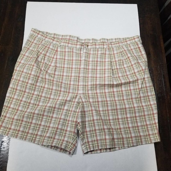 Roundtree & Yorke‎ Plaid Shorts Size 52 - Picture 1 of 7